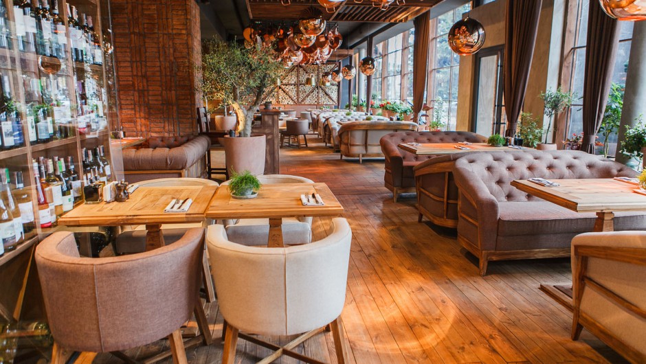 Design of the restaurant Spezzo Restaurant