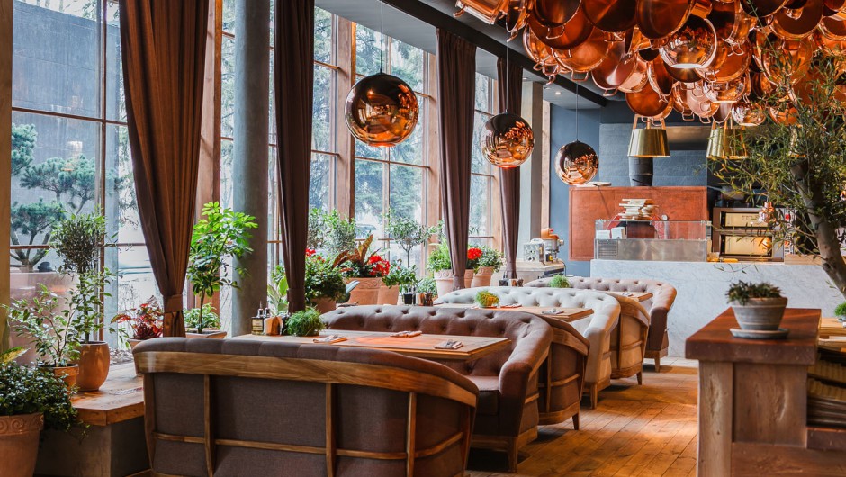 Design of the restaurant Spezzo Restaurant