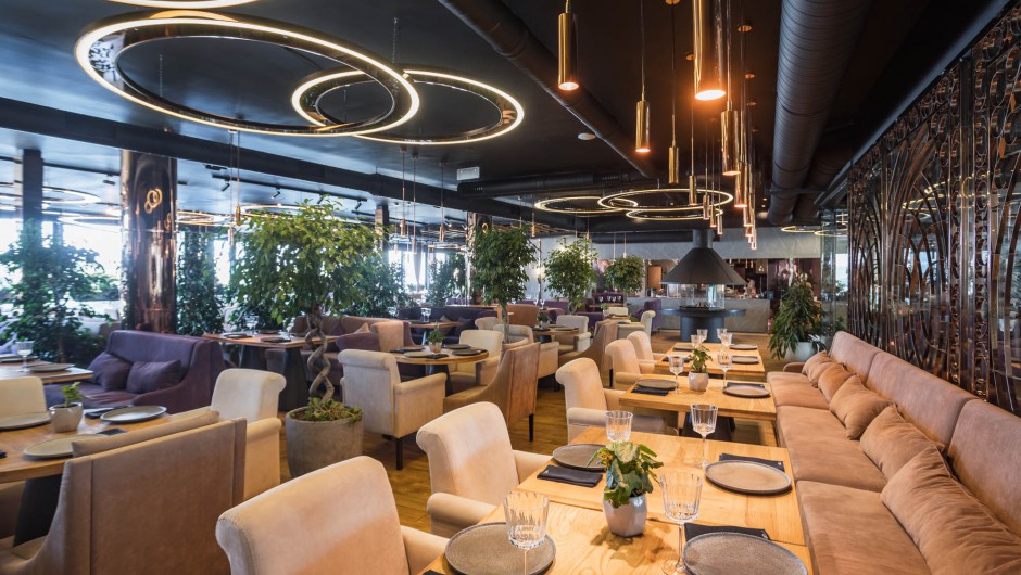 Design of the restaurant Restaurant Villa Riviera 2019