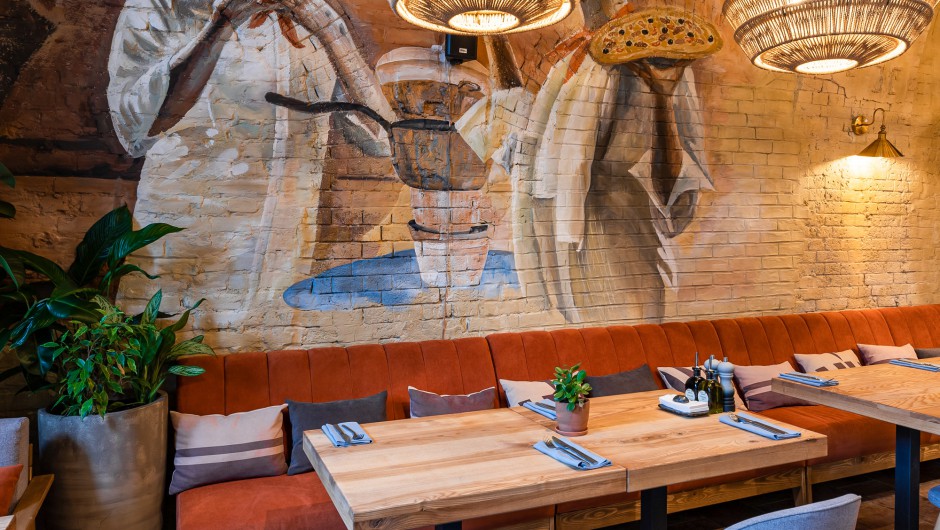 Design of the restaurant Restaurant Buffalino, Kiev