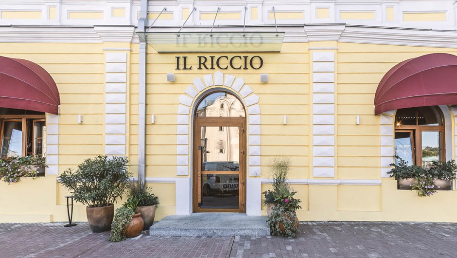 Design of the restaurant Restaurant iLRiccio, Podil, Kiev