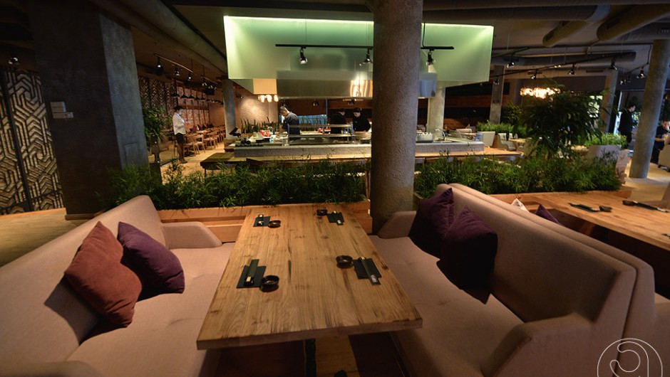 Design of the restaurant Koya Restaurant in Arena Kiev