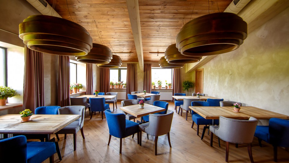 Design of the restaurant Restaurant Fabius