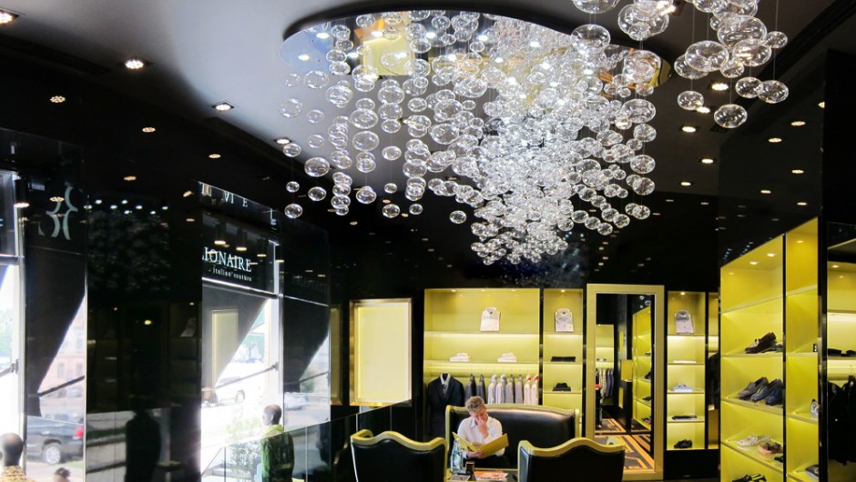 Design of the restaurant Shop Billionare Vladimirskaya Street 20