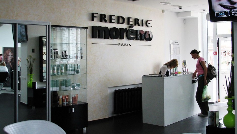 Design of the restaurant Beauty Salon Frederic Moreno, Mishugi Street, 8