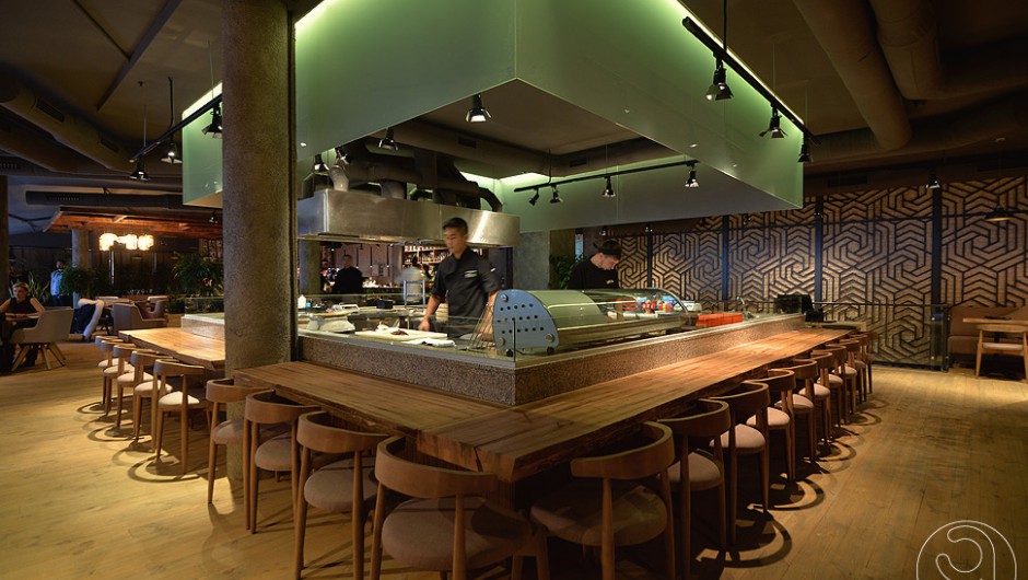 Design of the restaurant Koya Restaurant in Arena Kiev