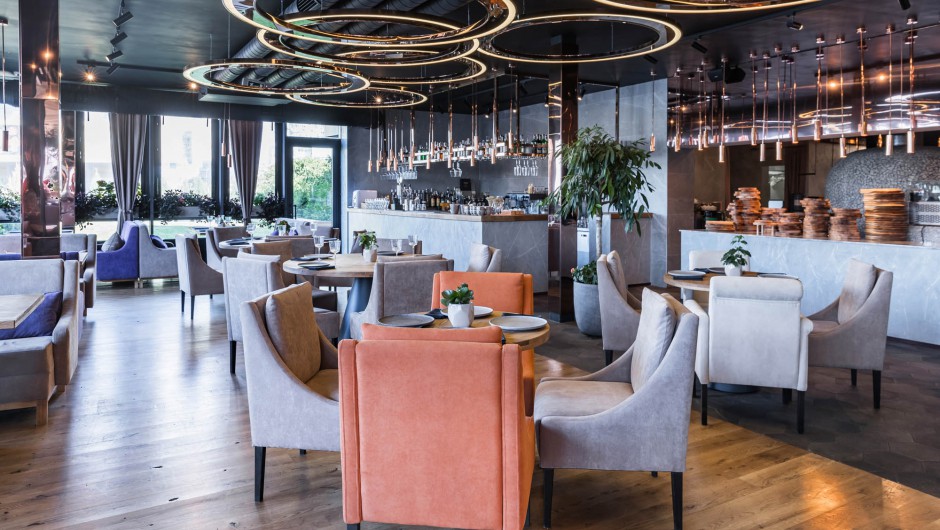 Design of the restaurant Restaurant Villa Riviera 2019