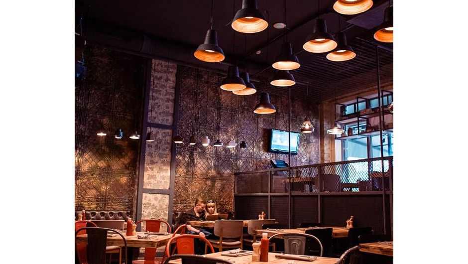 Design of the restaurant Lucky Luciano Restaurant, 32, Bolshaya Vasilkovskaya str., Kiev