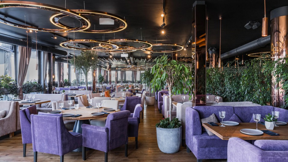 Design of the restaurant Restaurant Villa Riviera 2019